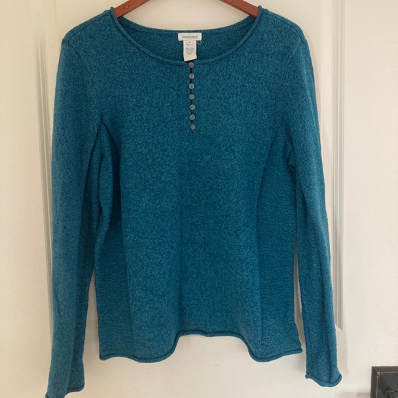 Sundance Sweaters - Blue Knitted Sweater by Sundance, size XL